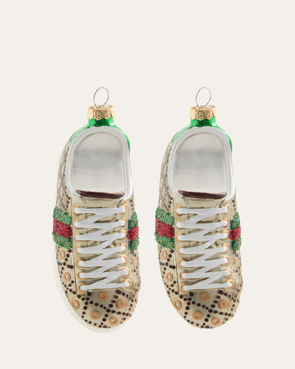 Luxe Sneaker Christmas Ornament